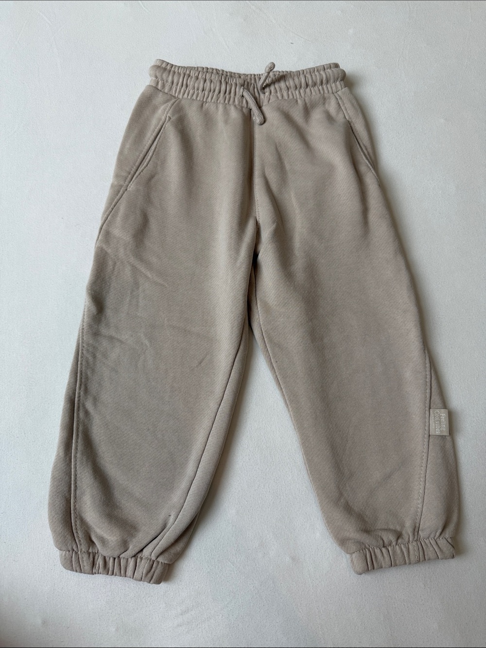 Zara Kids Tan Sweatpants Size 4 Years